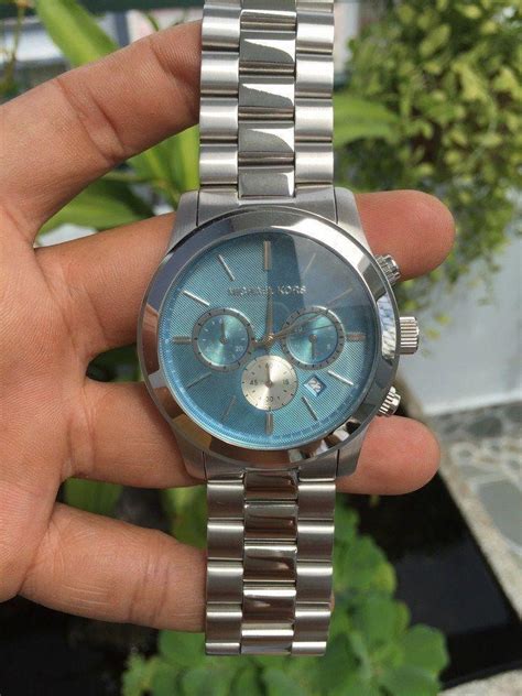 michael kors watch teal face